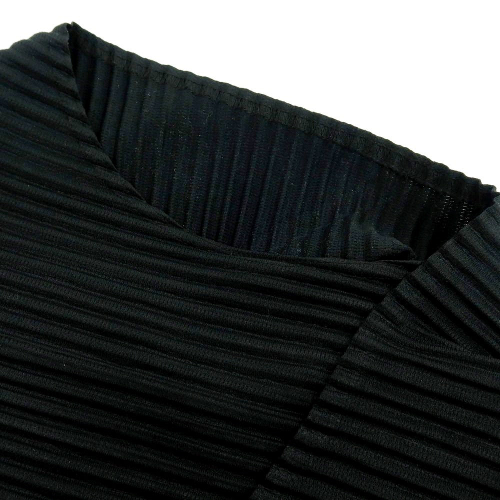 【中古】オム プリッセ イッセイミヤケ HOMME PLISSE ISSEY MIYAKE 2025年秋冬 ポリエステル系 プリーツ ベスト ブラック【 表記なし(L位) 】【 状態ランクA 】【 メンズ 】