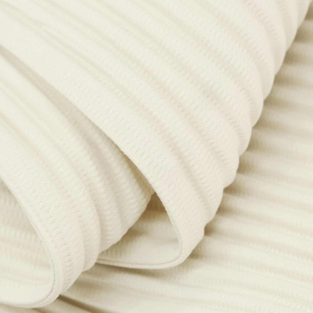 【中古】オム プリッセ イッセイミヤケ HOMME PLISSE ISSEY MIYAKE 2025年秋冬 ポリエステル系 プリーツ イージーパンツ オフホワイト【 表記なし(L位) 】【 状態ランクB 】【 メンズ 】