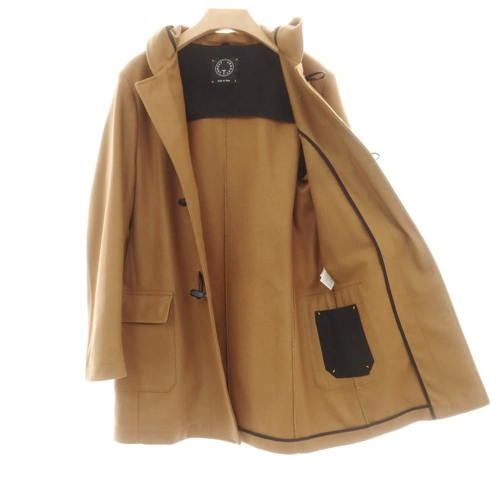【中古】ティージャケット T-JACKET ウールナイロンカシミヤ ダッフルコート キャメルブラウン【 S 】【 状態ランクB 】【 メンズ 】