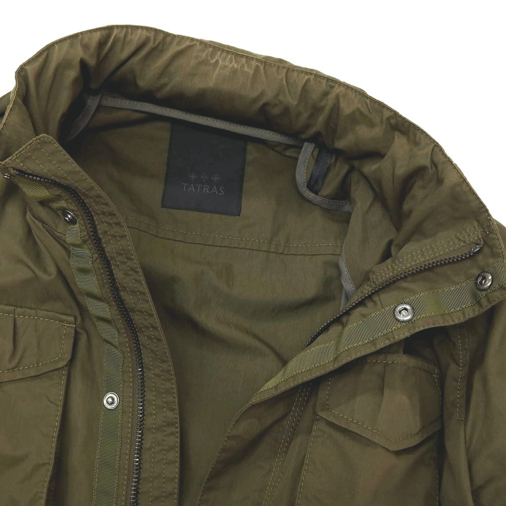 【中古】タトラス TATRAS コットンナイロン M-65 ミリタリージャケット オリーブ【サイズ2】【 状態ランクC 】【 メンズ 】