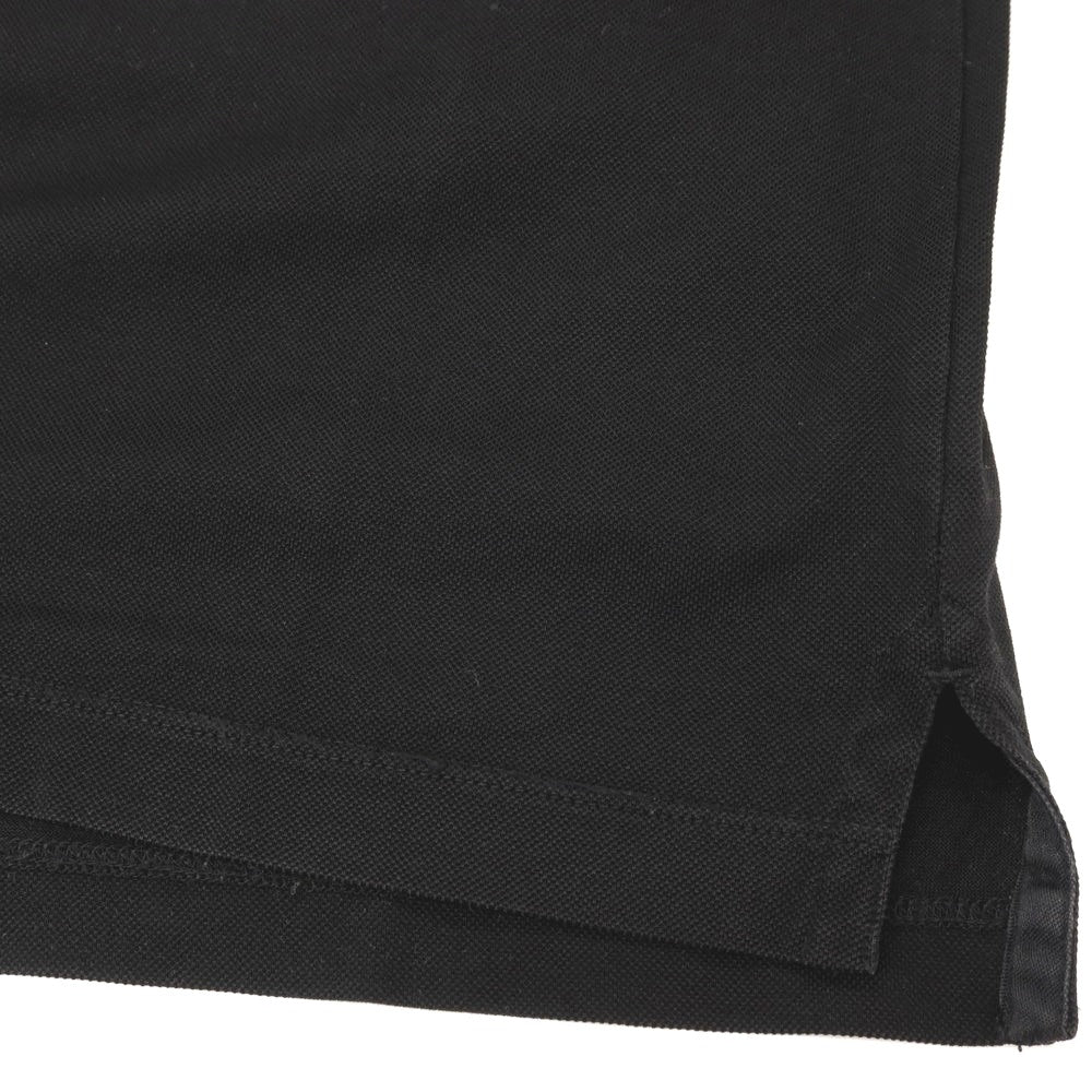 【中古】エポカウォモ EPOCA UOMO 鹿の子調コットン 半袖ポロシャツ ブラック【サイズ46】【 状態ランクB 】【 メンズ 】