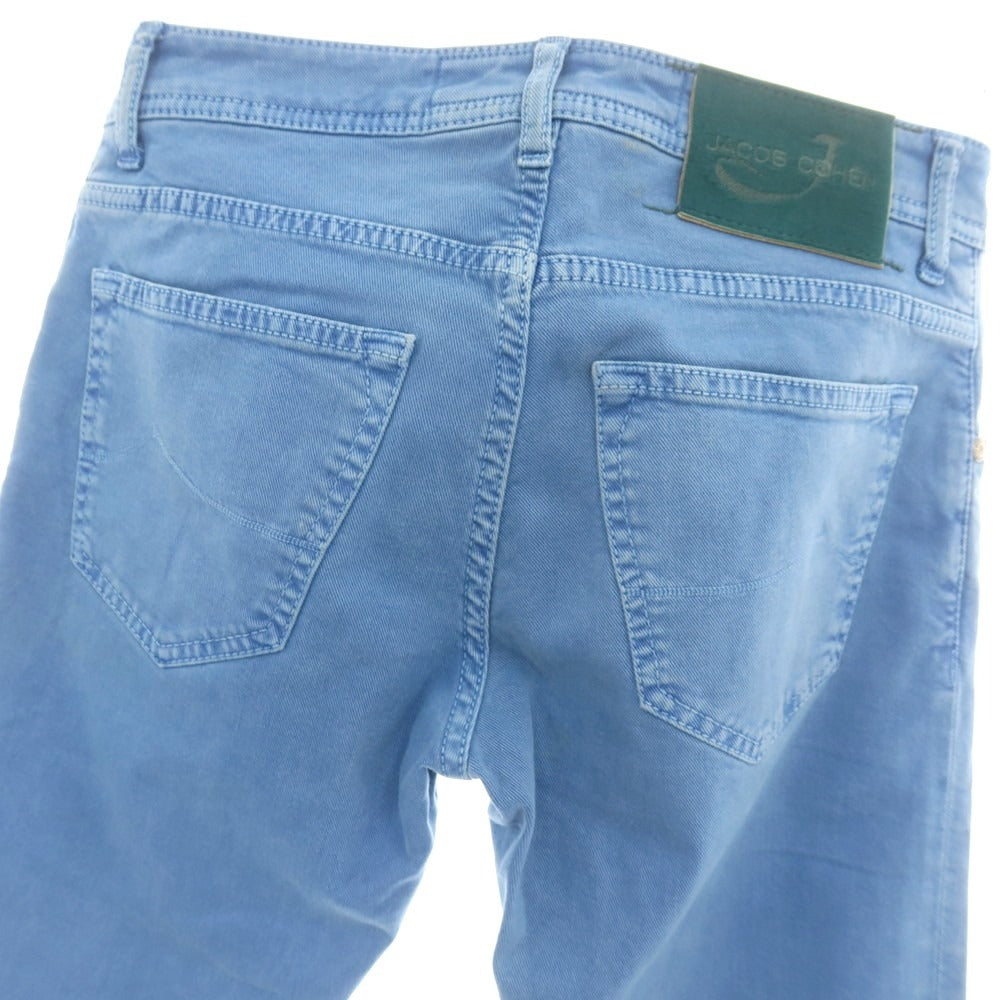 【中古】ヤコブコーエン JACOB COHEN PW622 COMF ストレッチ コットン デニムパンツ ライトブルー【 29 】【 状態ランクC 】【 メンズ 】