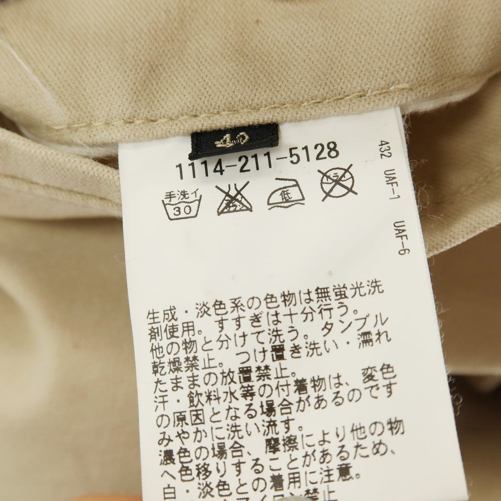 【中古】ユナイテッドアローズ UNITED ARROWS ストレッチ コットン チノパンツ ベージュ【サイズ42】【 状態ランクC 】【 メンズ 】