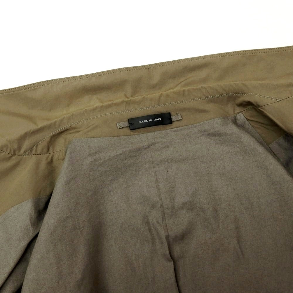 【中古】ジルサンダー JIL SANDER コットン 2つボタンスーツ セットアップ カーキ【サイズ46/46】【 状態ランクD 】【 メンズ 】