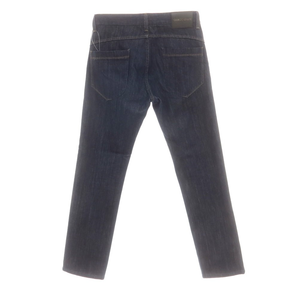 【中古】ジョルジオアルマーニ GIORGIO ARMANI コットン デニムパンツ ジーンズ ネイビー【 30 】【 状態ランクC 】【 メンズ 】
