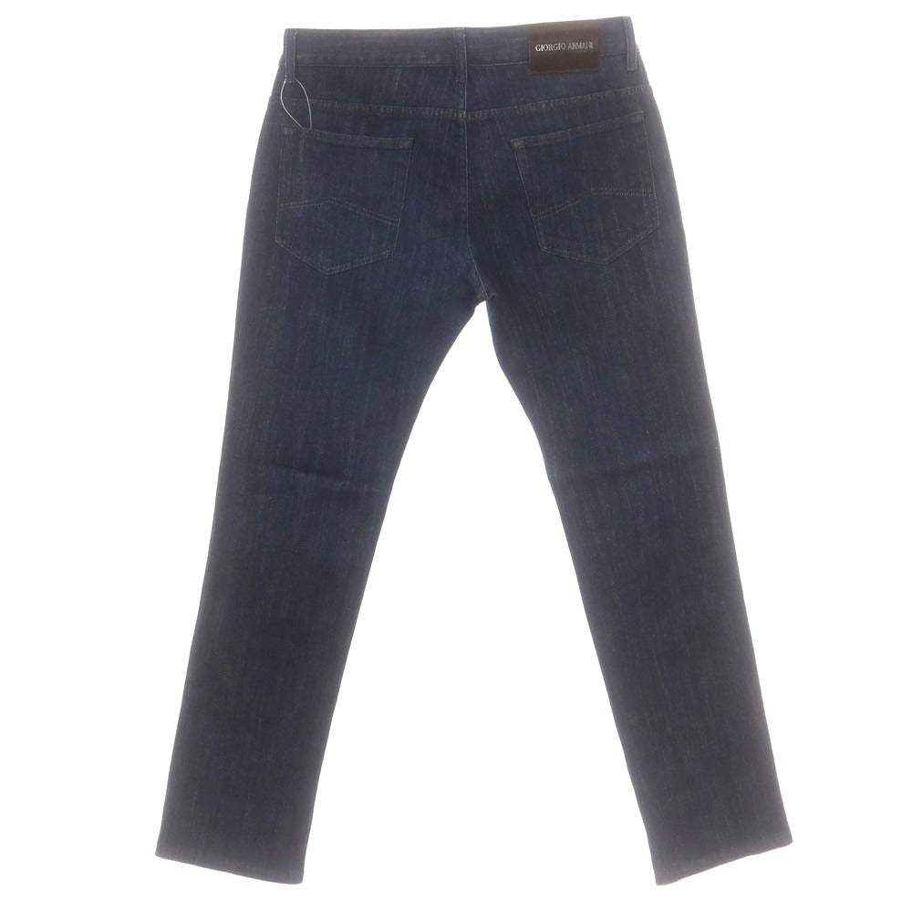 【中古】ジョルジオアルマーニ GIORGIO ARMANI LIMITED EDITION ストレッチ コットン デニムパンツ ジーンズ ネイビー【 31 】【 状態ランクB 】【 メンズ 】