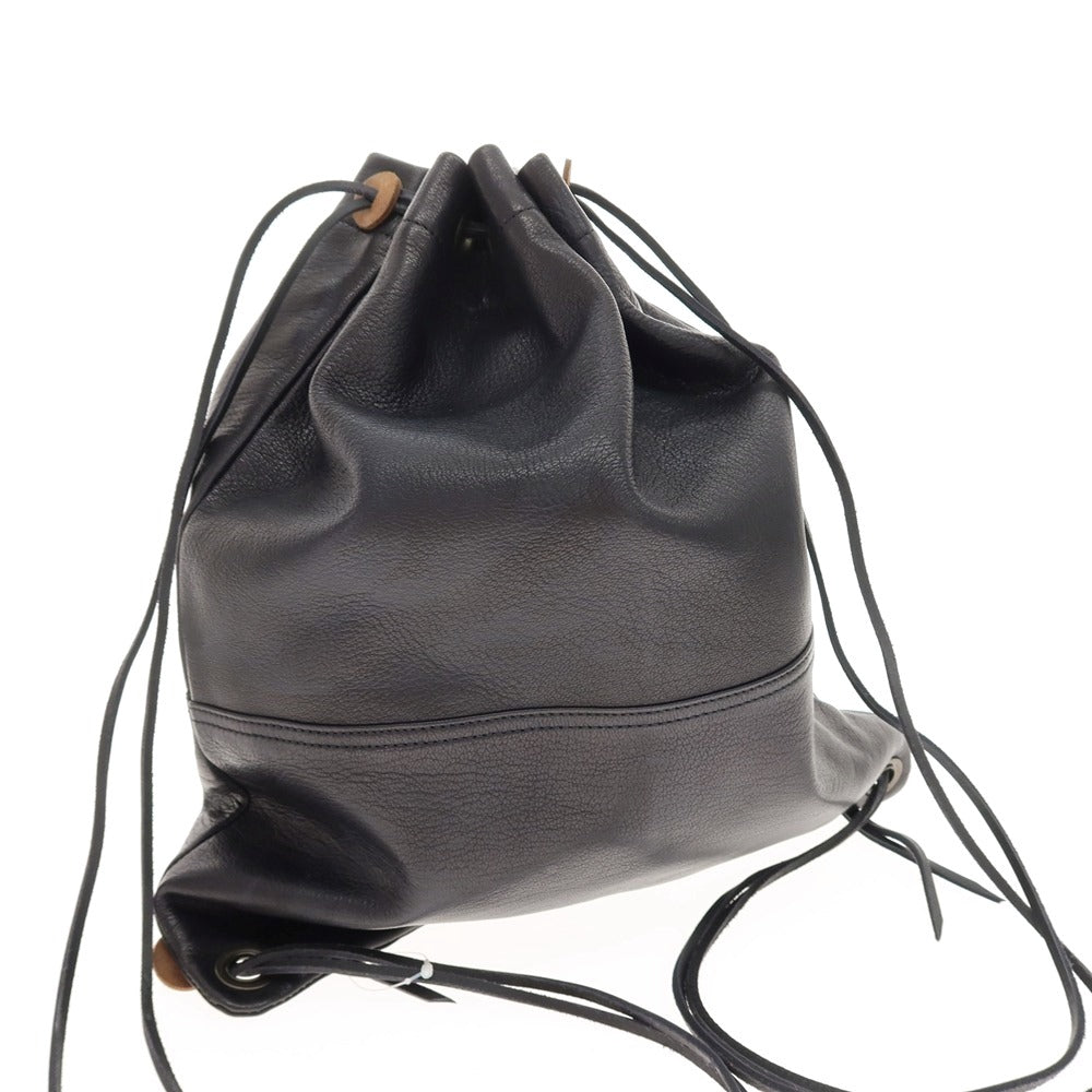 【中古】モト MOTO レザー ナップサック ブラック【 状態ランクB 】【 メンズ 】