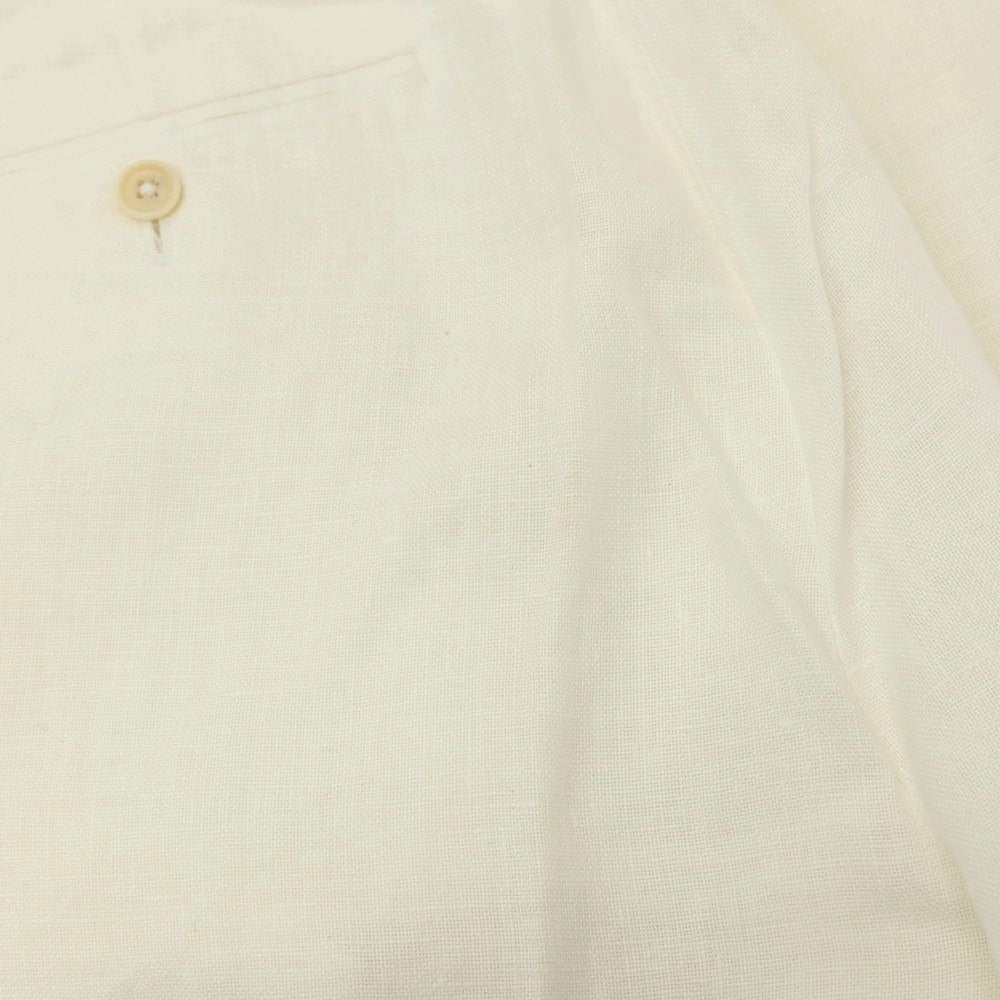【中古】ポロ ラルフローレン Polo Ralph Lauren リネン カジュアルスラックスパンツ ホワイト【サイズ30】【 状態ランクC 】【 メンズ 】