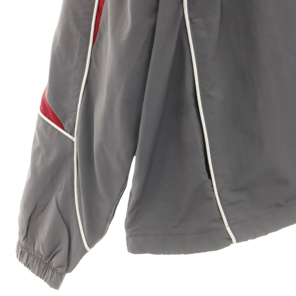 【中古】シュプリーム Supreme 2025年秋冬 Contrast Piping Track Jacket ナイロン トラックジャケット グレー【 L 】【 状態ランクA 】【 メンズ 】