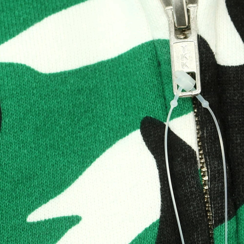 【中古】シュプリーム Supreme 2025年秋冬 Small Box Zip Up Hooded Sweatshirt カモフラ パーカー グリーンxグレー【 L 】【 状態ランクA 】【 メンズ 】