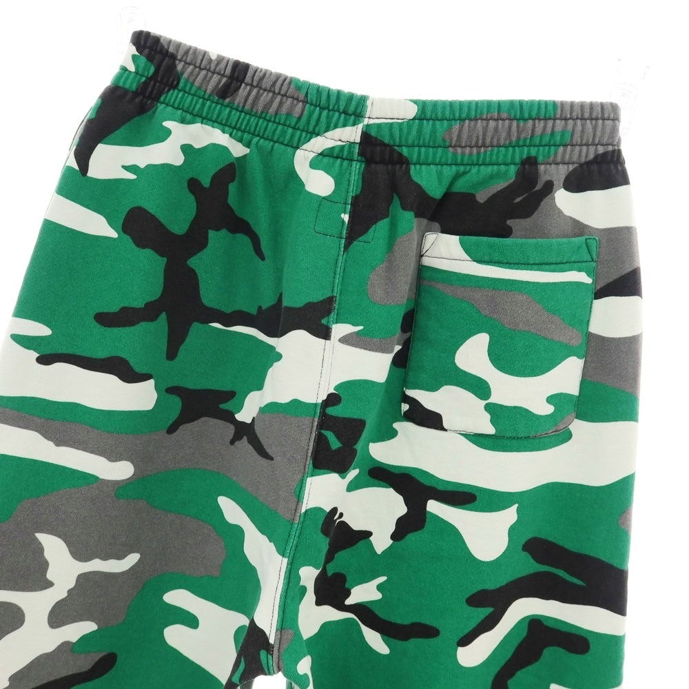 【中古】シュプリーム Supreme 2025年秋冬 Small Box Sweatpant カモフラ スウェットパンツ グリーンxグレー【 L 】【 状態ランクA 】【 メンズ 】