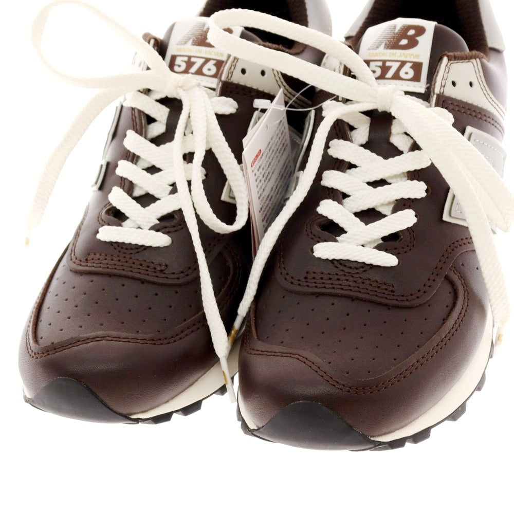 【中古】【未使用】ニューバランス NEW BALANCE 2025年秋冬 U576JP スニーカー ダークブラウン【 27cm 】【 状態ランクS 】【 メンズ 】
