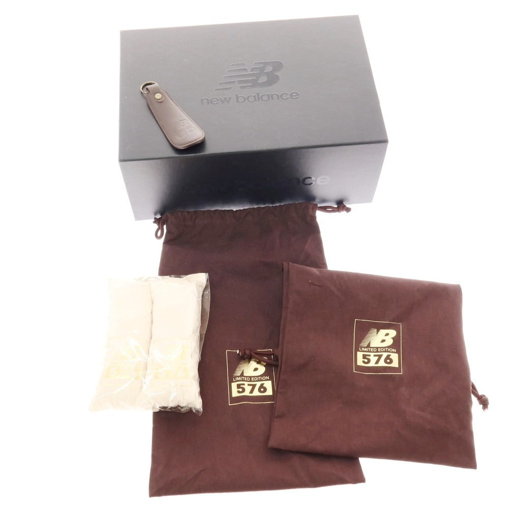 【中古】【未使用】ニューバランス NEW BALANCE 2025年秋冬 U576JP スニーカー ダークブラウン【 27cm 】【 状態ランクS 】【 メンズ 】