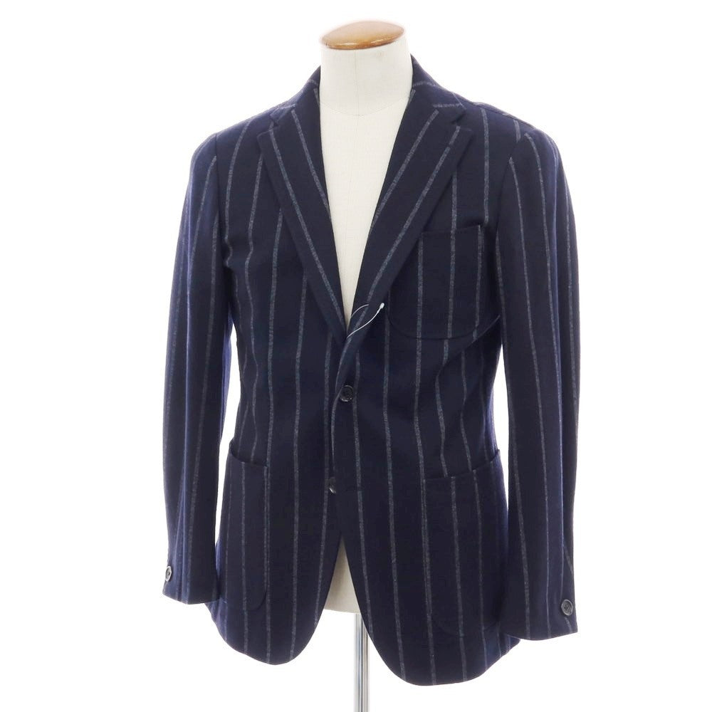 中古】リングヂャケット RING JACKET ウールコットン ストライプ 3B