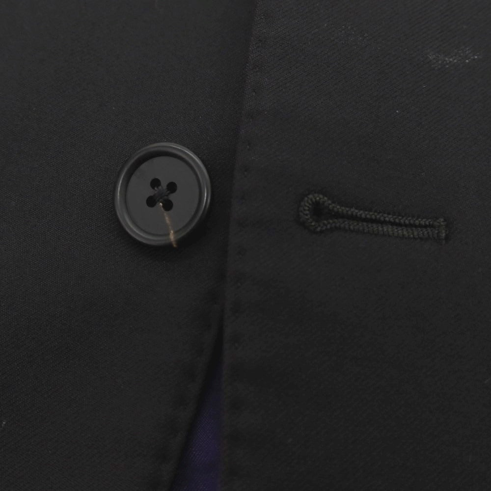 【中古】ポールスミス Paul Smith SUPER130’S ウール 2B テーラードジャケット ブラック【 S 】【 状態ランクC 】【 メンズ 】