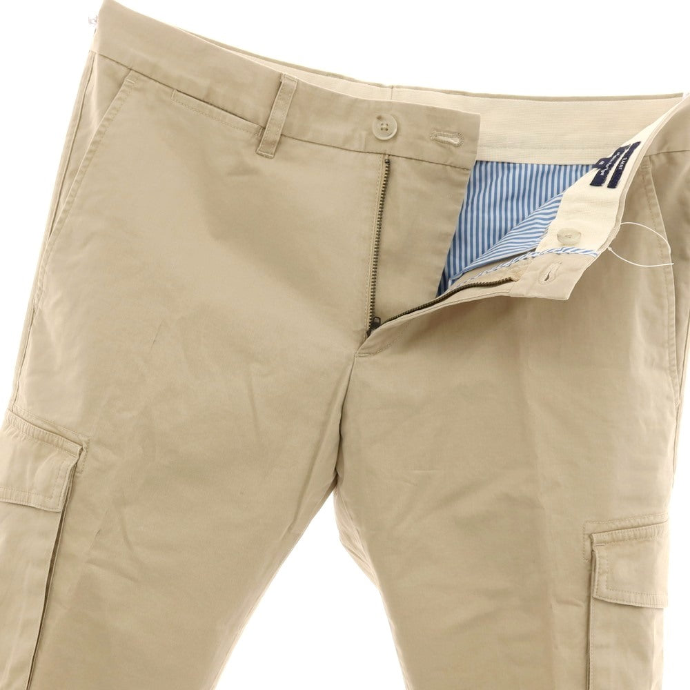 【中古】ファッソナブル Faconnable ストレッチ コットン カーゴパンツ ベージュ【サイズ48】【 状態ランクB 】【 メンズ 】