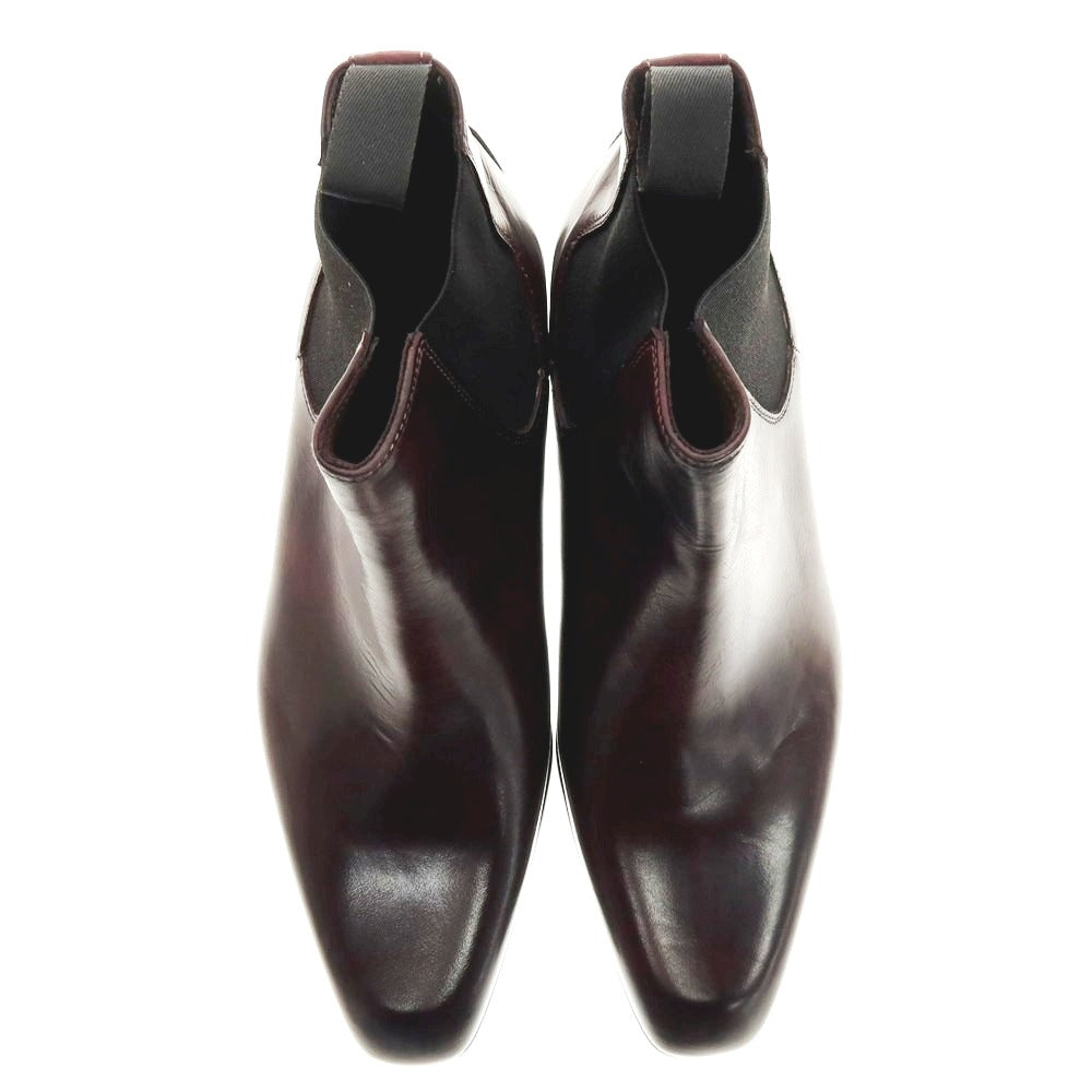 【中古】リングラツィオ RINGRAZIO レザー サイドゴアブーツ アンティークパープル系【 8 】【 状態ランクA 】【 メンズ 】