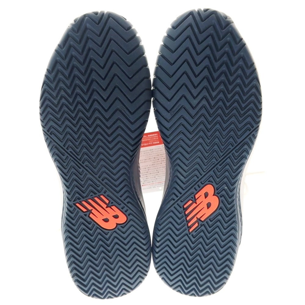 【中古】ニューバランス NEW BALANCE MCH993U3 テニスシューズ ホワイトxネイビー【 27.5 】【 状態ランクB 】【 メンズ 】