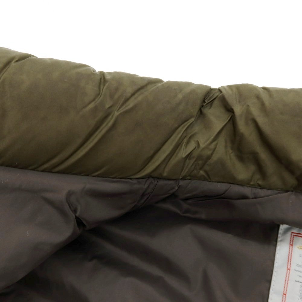 【中古】ヤンマイエン JAN MAYEN ナイロン ダブルジップ ダウンベスト ブルゾン オリーブ【 50 】【 状態ランクC 】【 メンズ 】