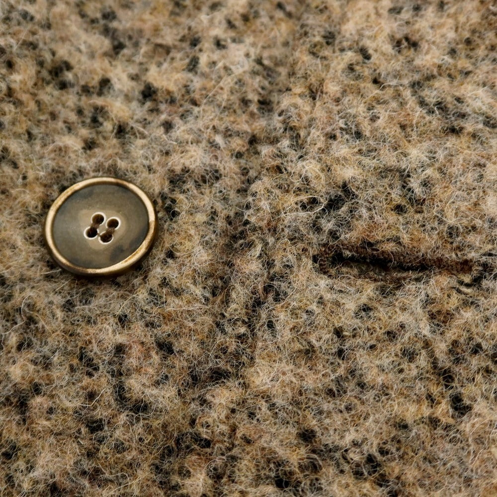 【中古】オフィチーナ トレンタ セイ OFFICINA36 ポリエステルウール ピーコート ベージュ【 50 】【 状態ランクB 】【 メンズ 】