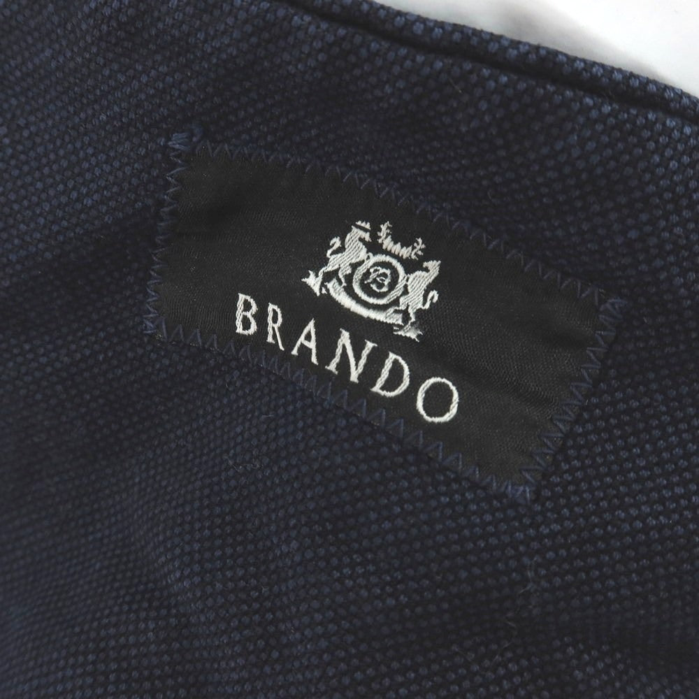 【中古】ブランドゥ Brando コットン ピーコート ネイビー【 52 】【 状態ランクB 】【 メンズ 】