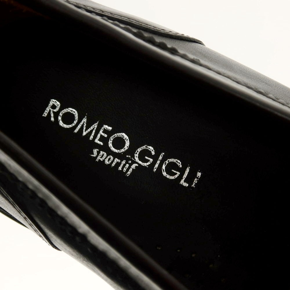 【中古】ロメオジリ ROMEO GIGLI コインローファー ダークブラウン【 40 】【 状態ランクA 】【 メンズ 】