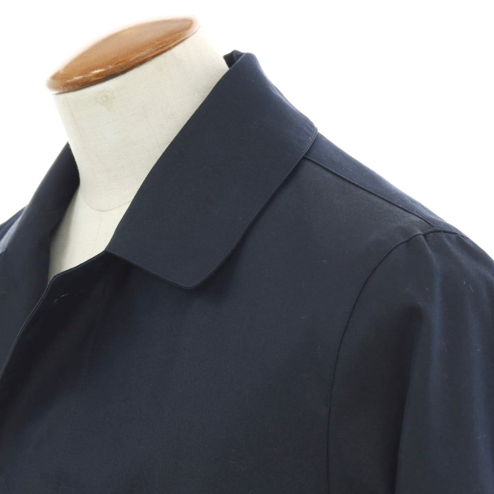 【中古】マッキントッシュ ロンドン MACKINTOSH LONDON コットンポリエステル ステンカラーコート ダークネイビー【 38 】【 状態ランクB 】【 メンズ 】