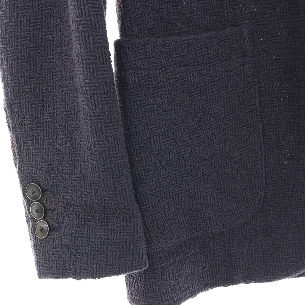 【中古】ザ ジジ THE GIGI ANGIE コットン 2B カジュアルジャケット ネイビー【サイズ44】【 状態ランクD 】【 メンズ 】