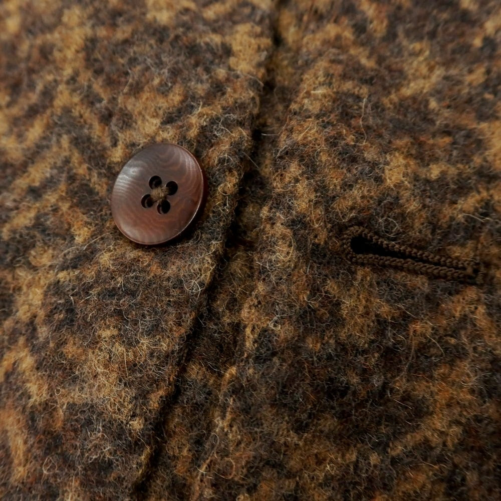 【中古】エルネスト ernesto GFB アルパカウールナイロン 2B カジュアルジャケット ブラウン【 46 】【 状態ランクB 】【 メンズ 】