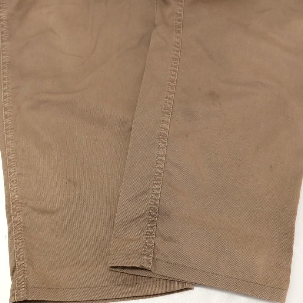 【中古】ブルネロクチネリ Brunello Cucinelli ストレッチ コットン カジュアルスラックスパンツ ブラウン【サイズ50】【 状態ランクC 】【 メンズ 】