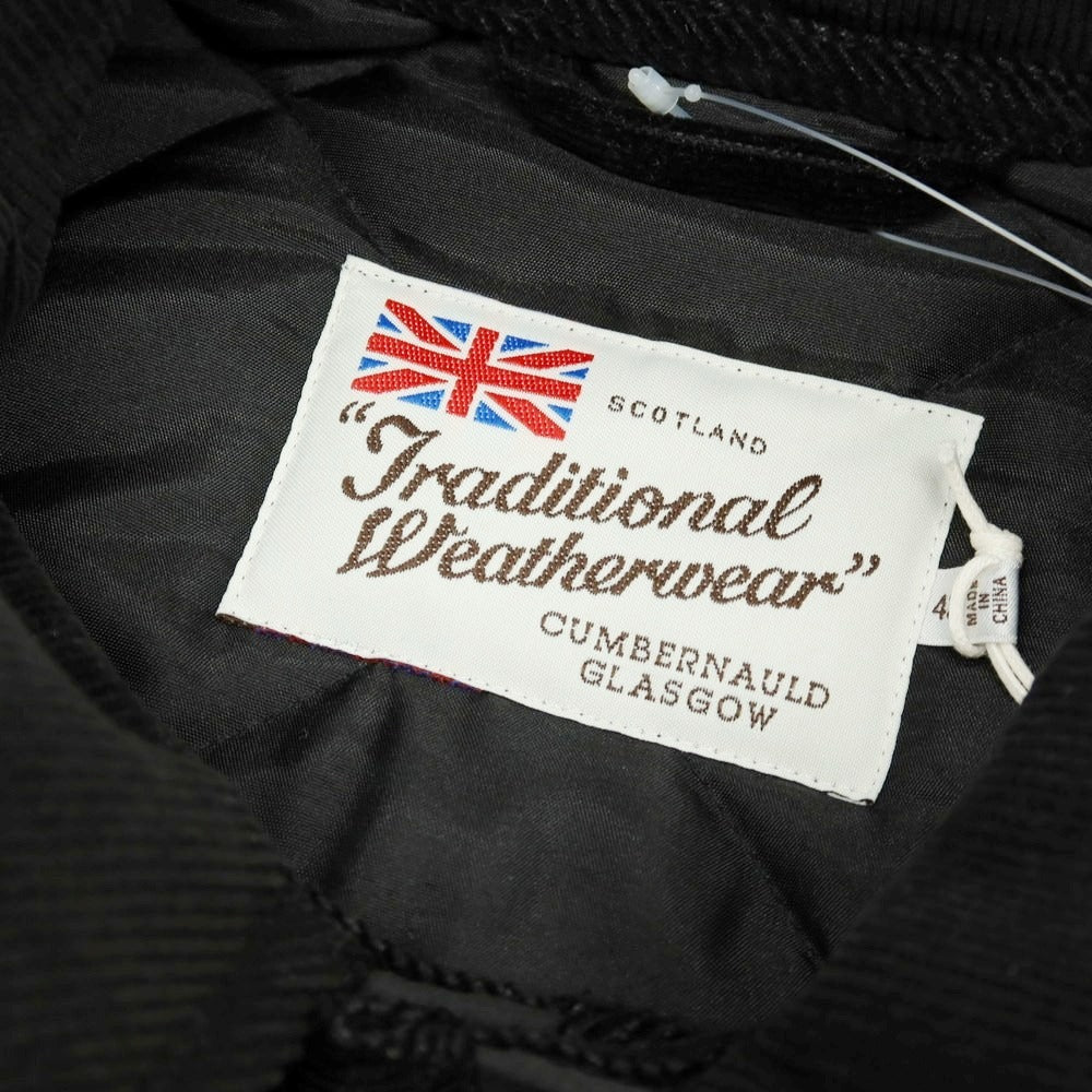 【中古】トラディショナルウェザーウェア Traditional Weatherwear URBAN RESEARCH別注 2025年秋冬 キルティングブルゾン ブラック【 42 】【 状態ランクA 】【 メンズ 】