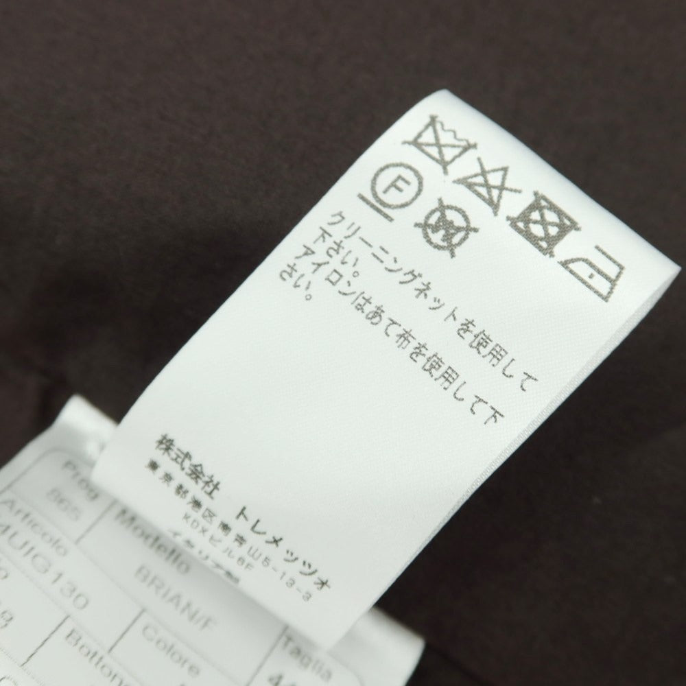 【中古】タリアトーレ TAGLIATORE BRIAN/F ウールポリウレタン カジュアル系ジレ ベスト ブラウン【 44 】【 状態ランクB 】【 メンズ 】