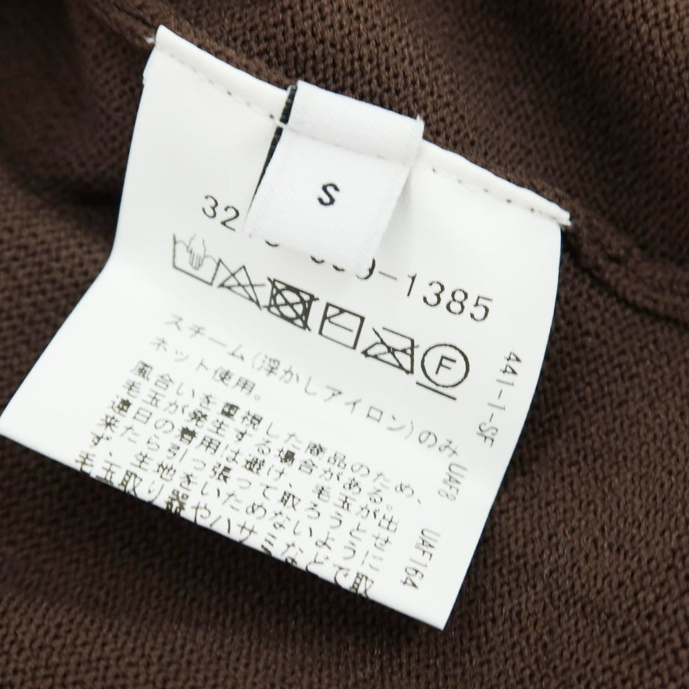 【中古】グリーンレーベルリラクシング green label relaxing ポリエステル タートルネックニット ブラウン【 S 】【 状態ランクB 】【 メンズ 】