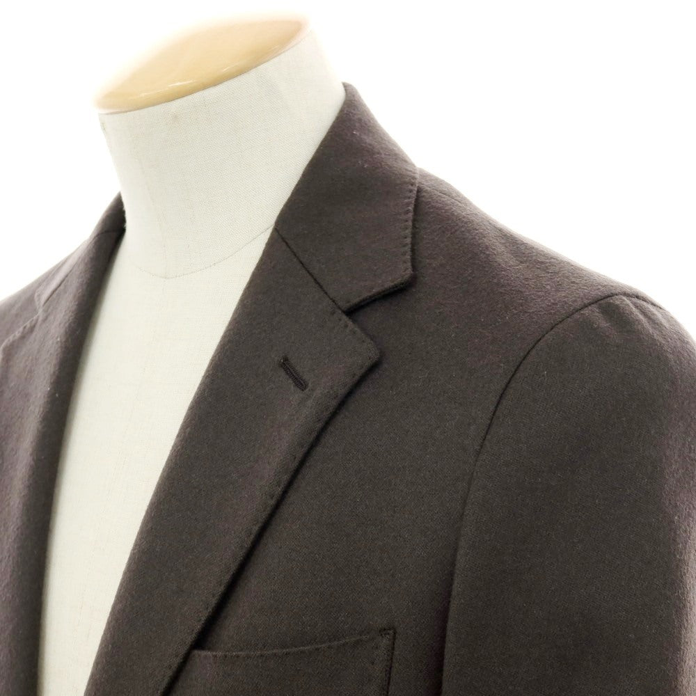 【中古】グリーンレーベルリラクシング green label relaxing ウール 2B テーラードジャケット ダークアッシュブラウン【 44 】【 状態ランクB 】【 メンズ 】