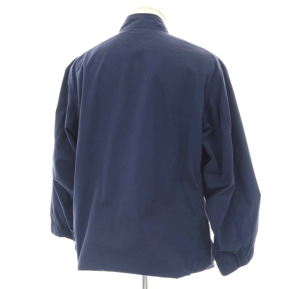 【中古】ナナミカ nanamica コットンポリエステル スタンドカラー ブルゾン ライトネイビー【 S 】【 状態ランクC 】【 メンズ 】