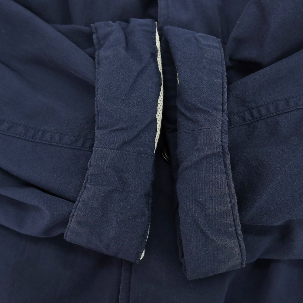 【中古】ナナミカ nanamica コットンポリエステル スタンドカラー ブルゾン ライトネイビー【 S 】【 状態ランクC 】【 メンズ 】