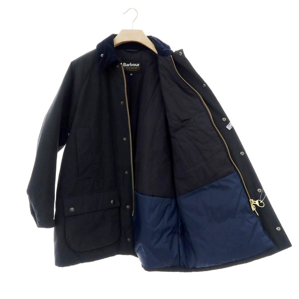 【中古】バブアー Barbour BEAUFORT 中綿フィールドジャケット ダークネイビー【 40 】【 状態ランクA 】【 メンズ 】