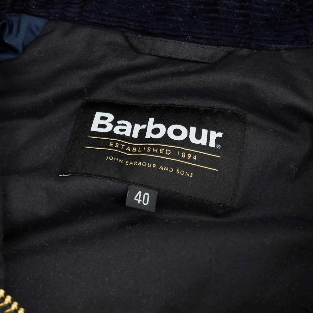 【中古】バブアー Barbour BEAUFORT 中綿フィールドジャケット ダークネイビー【 40 】【 状態ランクA 】【 メンズ 】