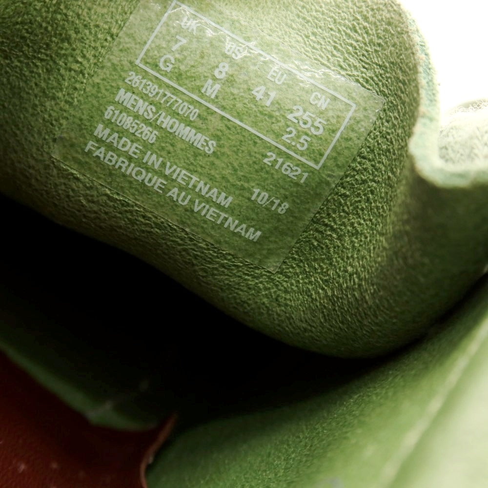 【中古】クラークス Clarks スエード ワラビーシューズ ライトグリーン【 UK7 】【 状態ランクB 】【 メンズ 】