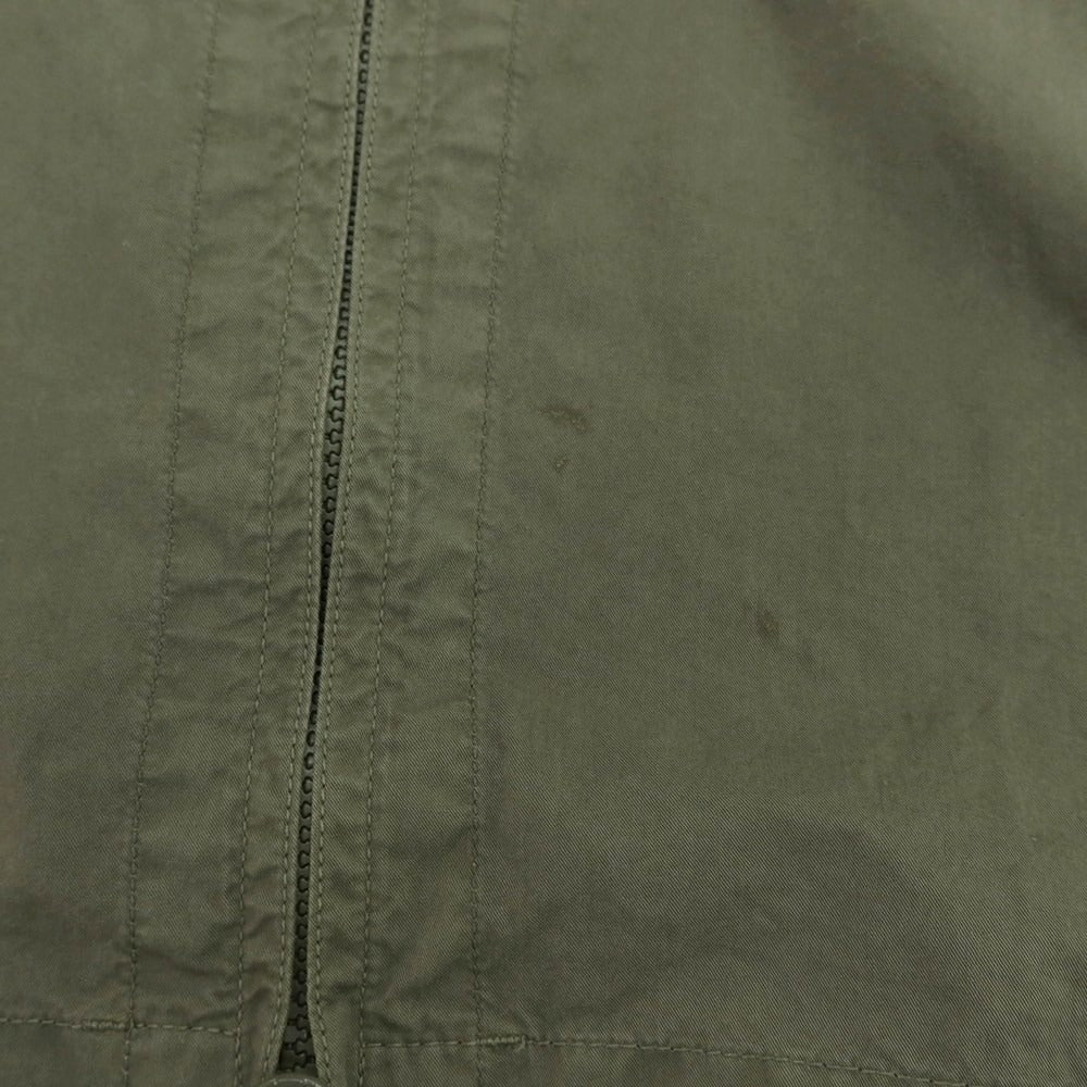 【中古】シーピーカンパニー C.P.Company コットン ジップアップ シャツブルゾン オリーブ【 M 】【 状態ランクC 】【 メンズ 】