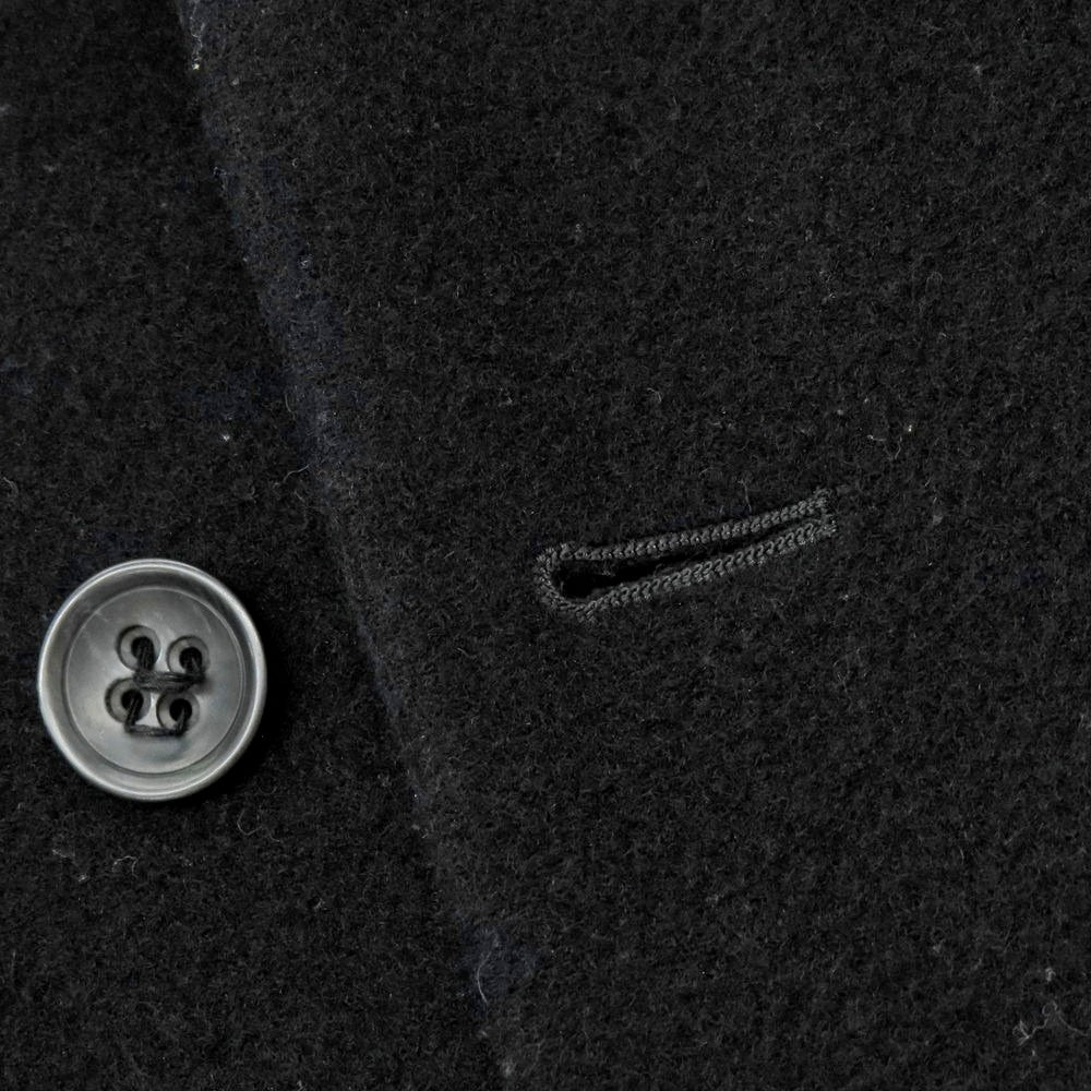 【中古】インターナショナルギャラリービームス International Gallery BEAMS × PER BACCO ウールナイロン チェスターフィールドコート ブラック【 46 】【 状態ランクC 】【 メンズ 】