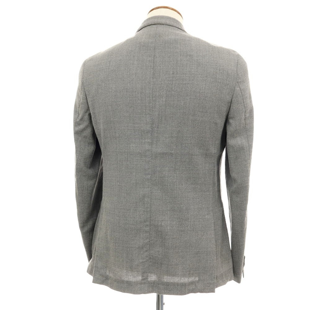 【中古】サルトリア ラトーレ SARTORIA LATORRE ウール 2B テーラードジャケット グレー【サイズ48】【 状態ランクC 】【 メンズ 】