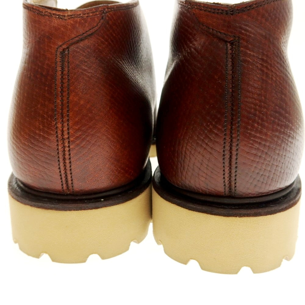 【中古】ラ テッラ LA TERRA スリッポンブーツ ブラウン【 39 】【 状態ランクA 】【 メンズ 】