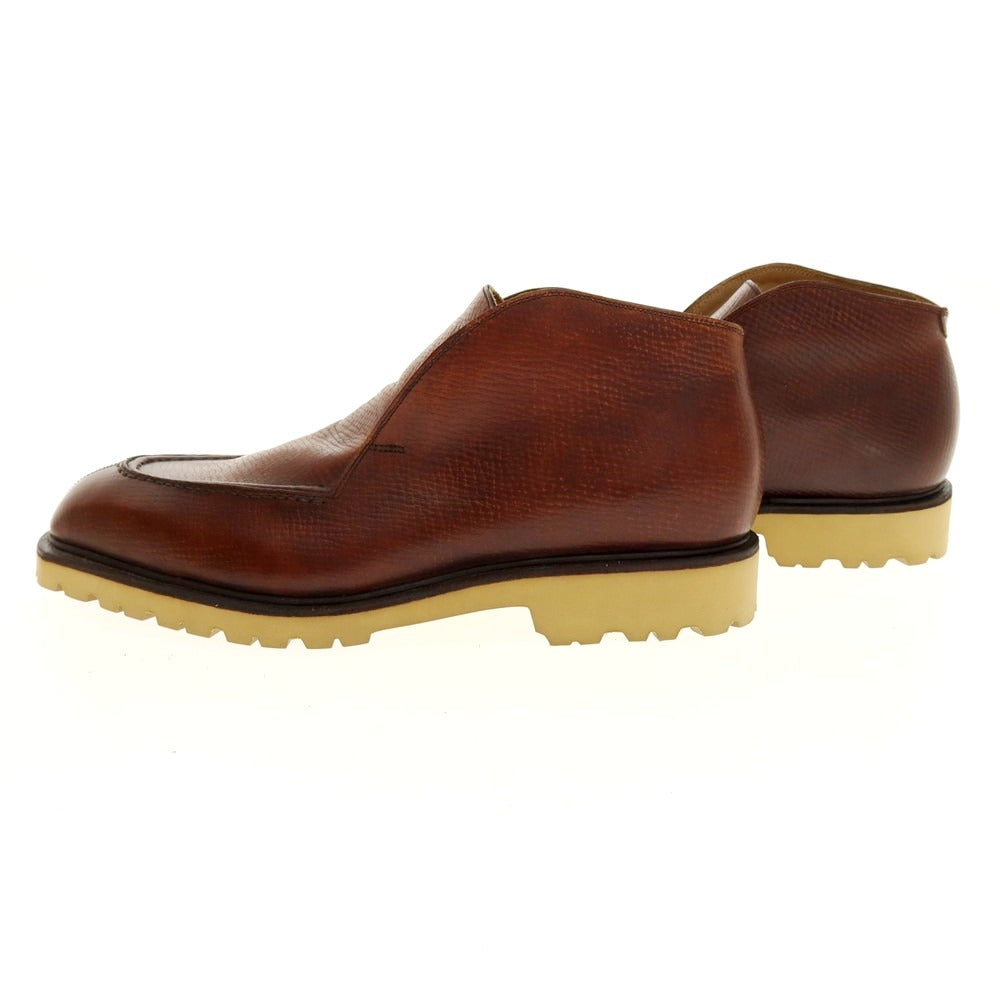 【中古】ラ テッラ LA TERRA スリッポンブーツ ブラウン【 39 】【 状態ランクA 】【 メンズ 】