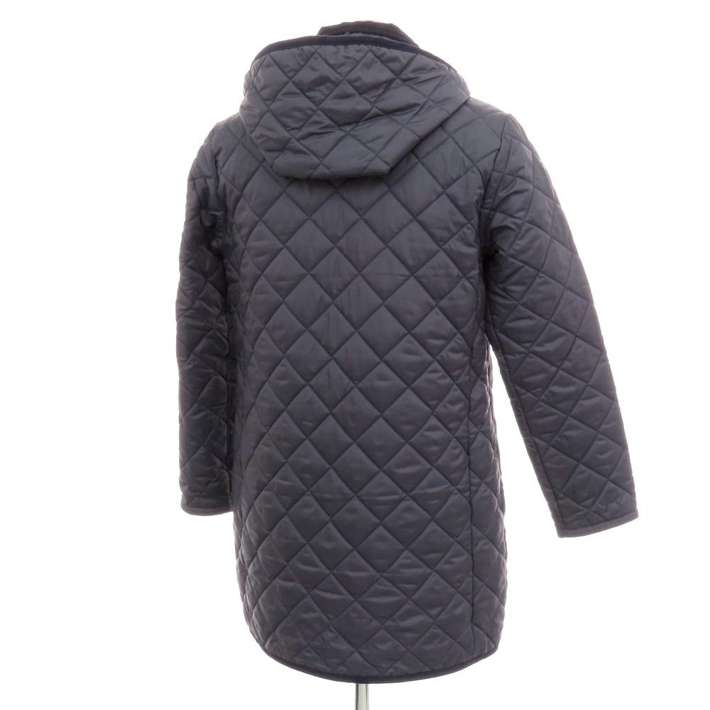 【中古】ラベンハム LAVENHAM ポリエステル 中綿入り キルティングコート ネイビー【 36 】【 状態ランクB 】【 メンズ 】