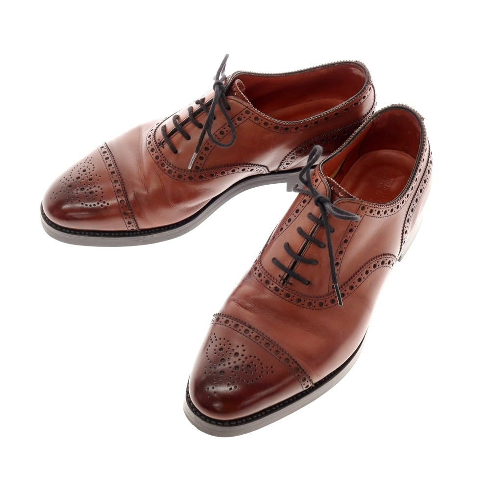 【中古】エドワードグリーン EDWARD GREEN CADOGAN カドガン セミブローグ ドレスシューズ ブラウン系【 7 E 】【 状態ランクB 】【 メンズ 】