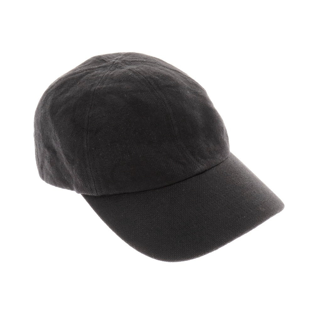 【中古】マチュアーハ mature ha リネン キャップ ブラック【 2 】【 状態ランクB 】【 メンズ 】