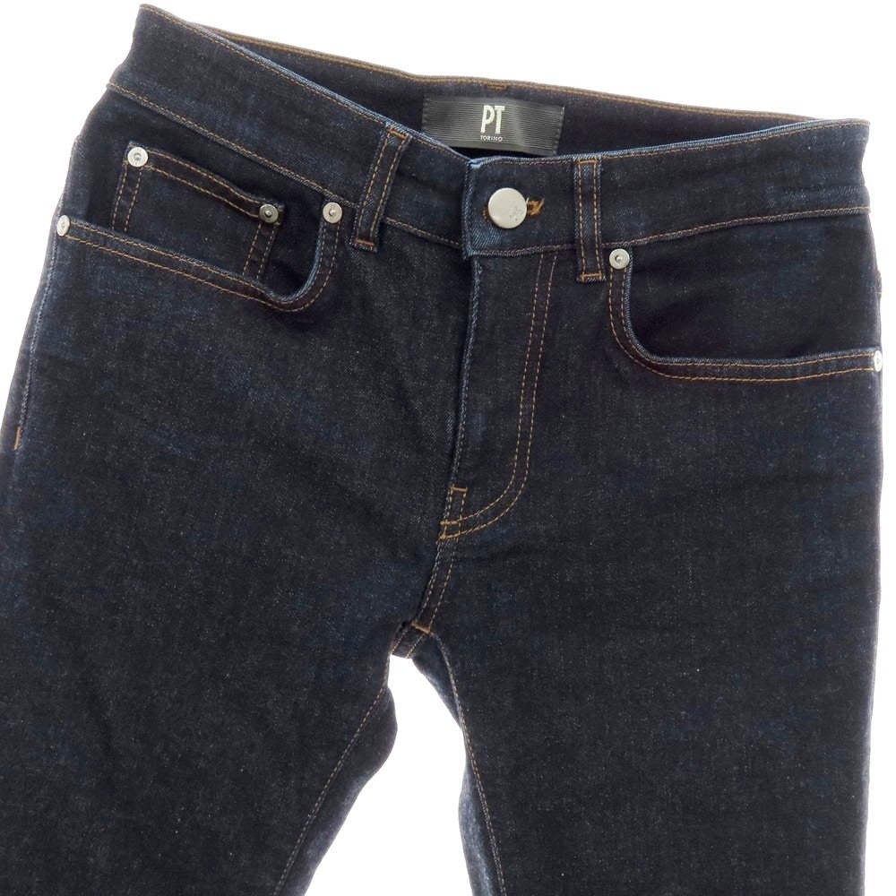 【中古】ピーティートリノ デニム PT TORINO DENIM SWING デニムパンツ ネイビー【 28 】【 状態ランクB 】【 メンズ 】