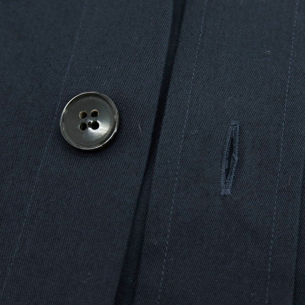 【中古】バグッタ Bagutta コットン シャツブルゾン ネイビー【 XS 】【 状態ランクC 】【 メンズ 】