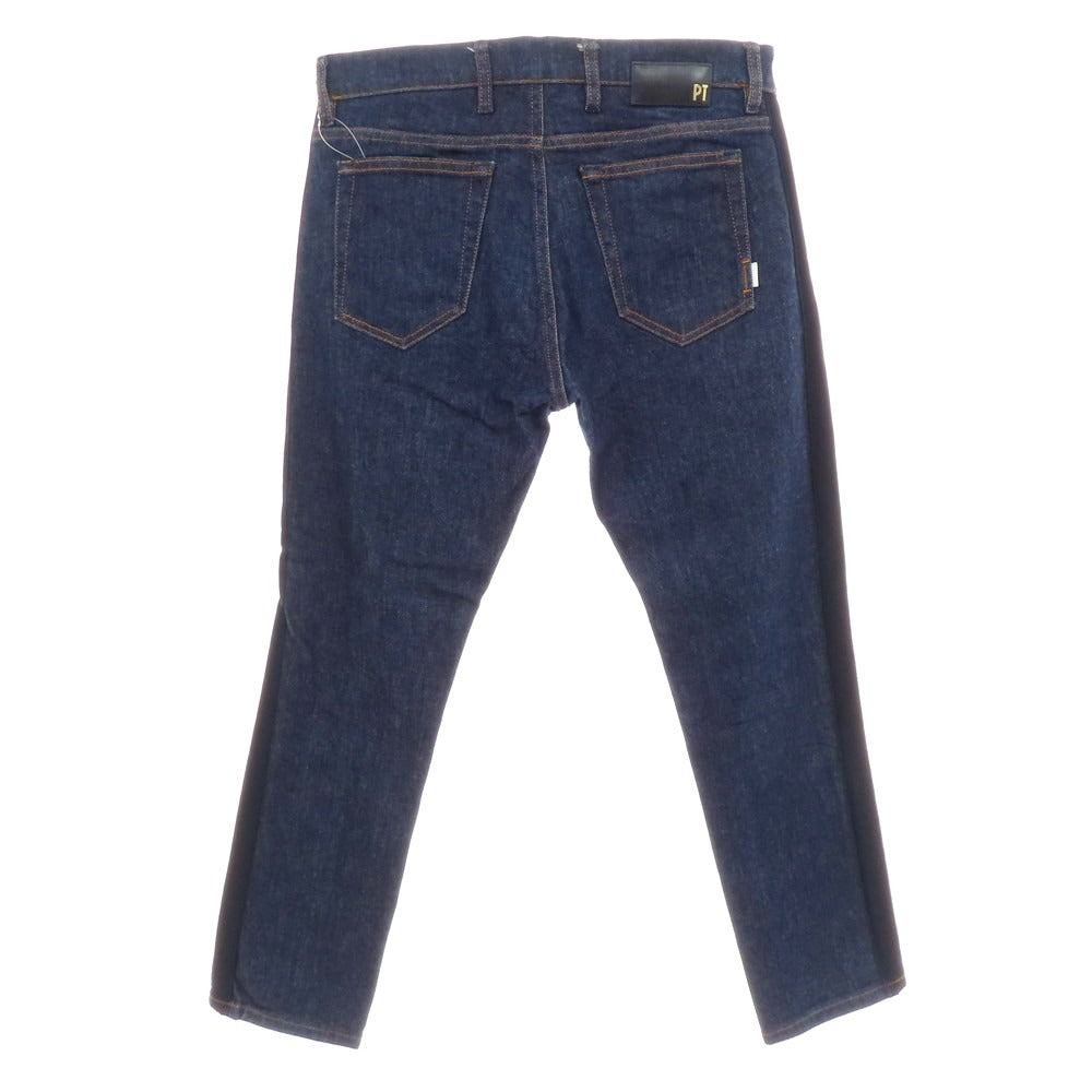 【中古】ピーティートリノ デニム PT TORINO DENIM SOUL デニムパンツ ネイビー【 33 】【 状態ランクB 】【 メンズ 】